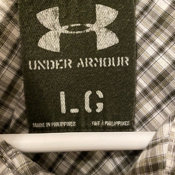 Under Armour Men’s Button Down T-shirt SIZE:L - Picture 3 of 3